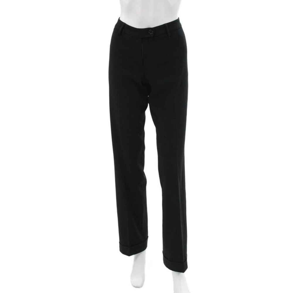 Moschino Cheap & Chic Women Dress Pants Black Triacetate Size 6